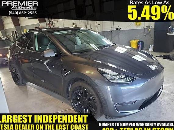 TESLA MODEL Y 2022 7SAYGDEE1NF450925 image